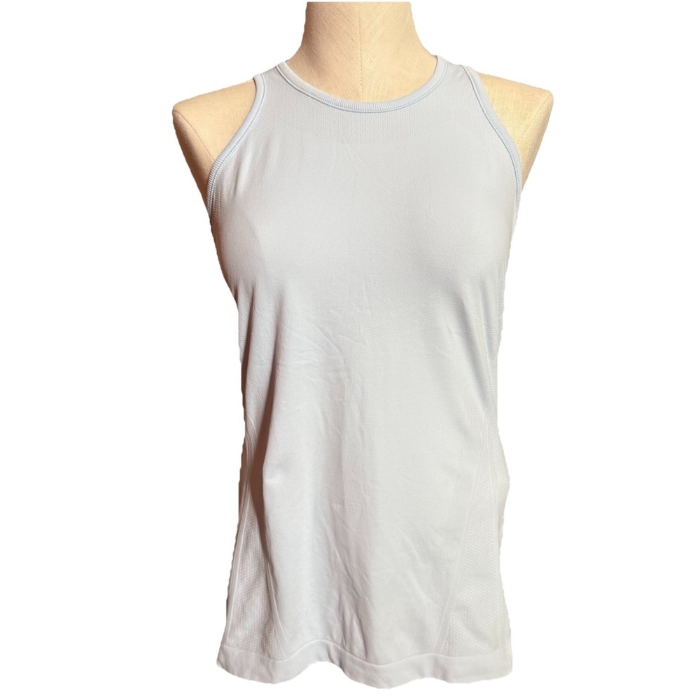 5/$25 SALE | Athleta M Light Blue Racerback Tank Top Limitless Activewear Yoga G